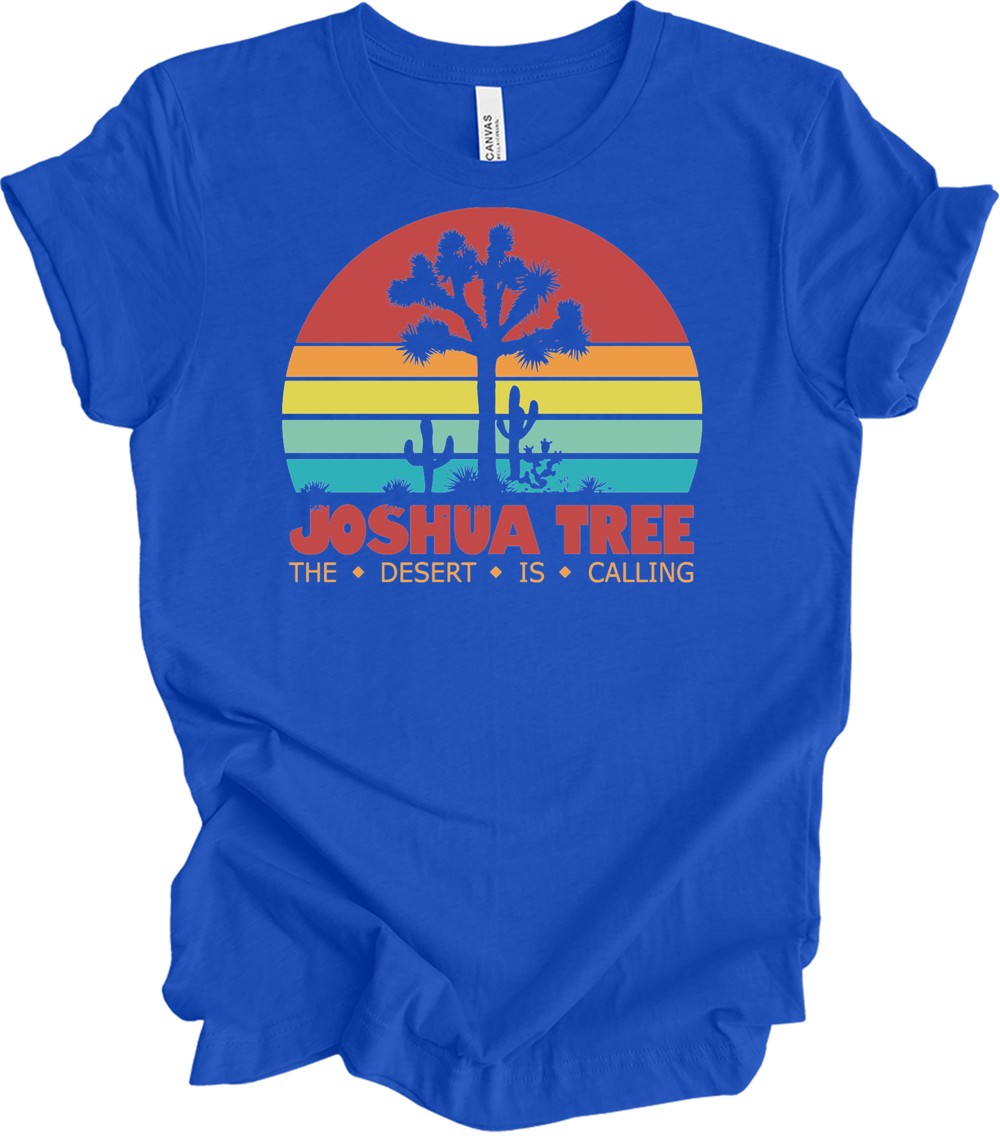 Joshua Tree Vintage T-Shirt in True Royal