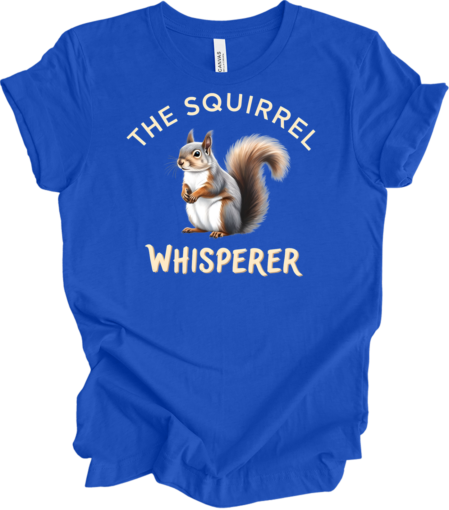 The Squirrel Whisperer T-Shirt in True Royal