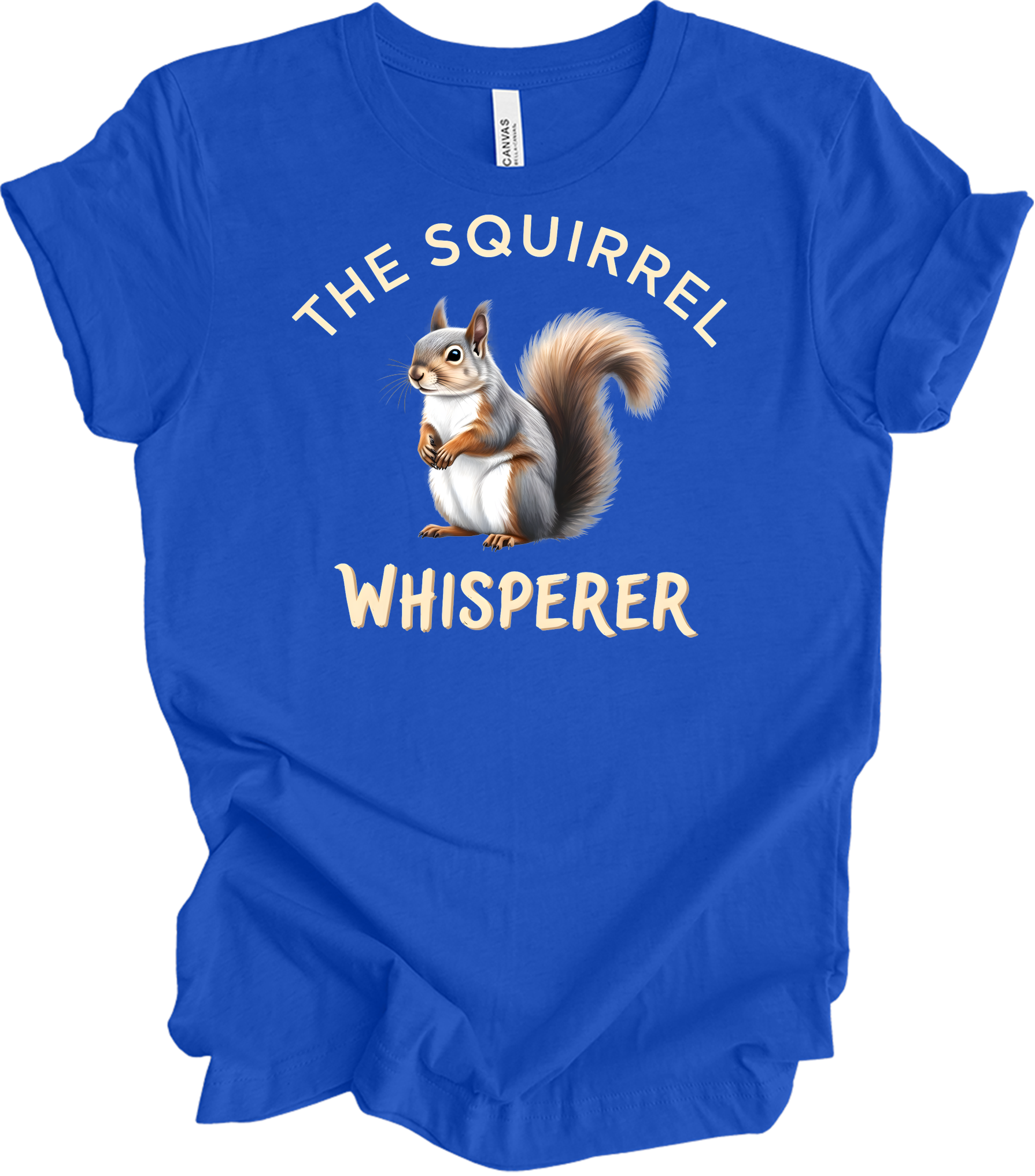 The Squirrel Whisperer T-Shirt in True Royal