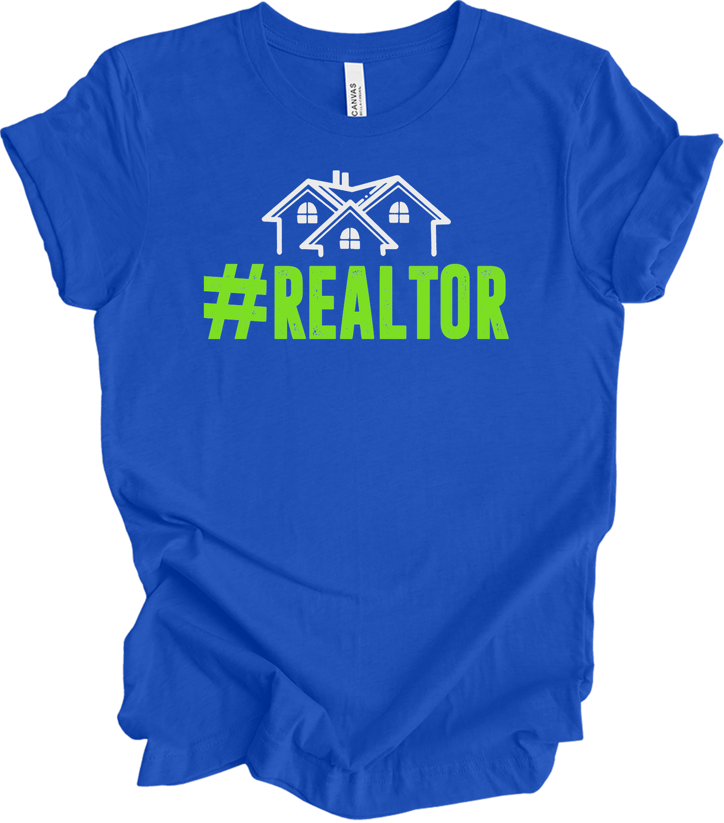 #Realtor for Real Estate Pros T-Shirt in True Royal