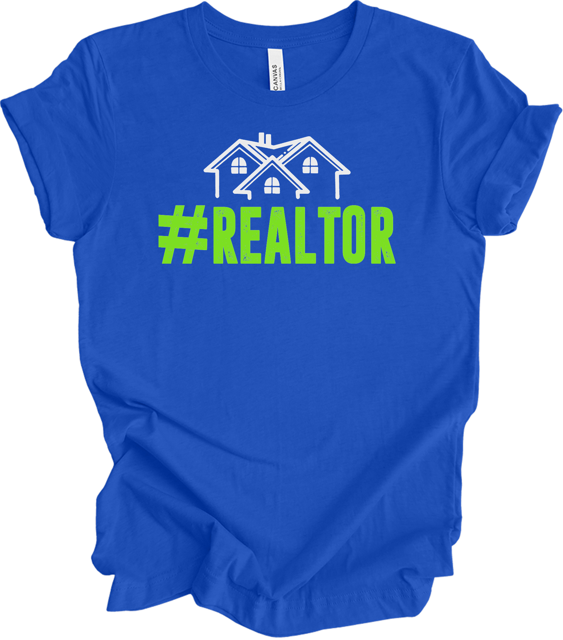 #Realtor for Real Estate Pros T-Shirt in True Royal