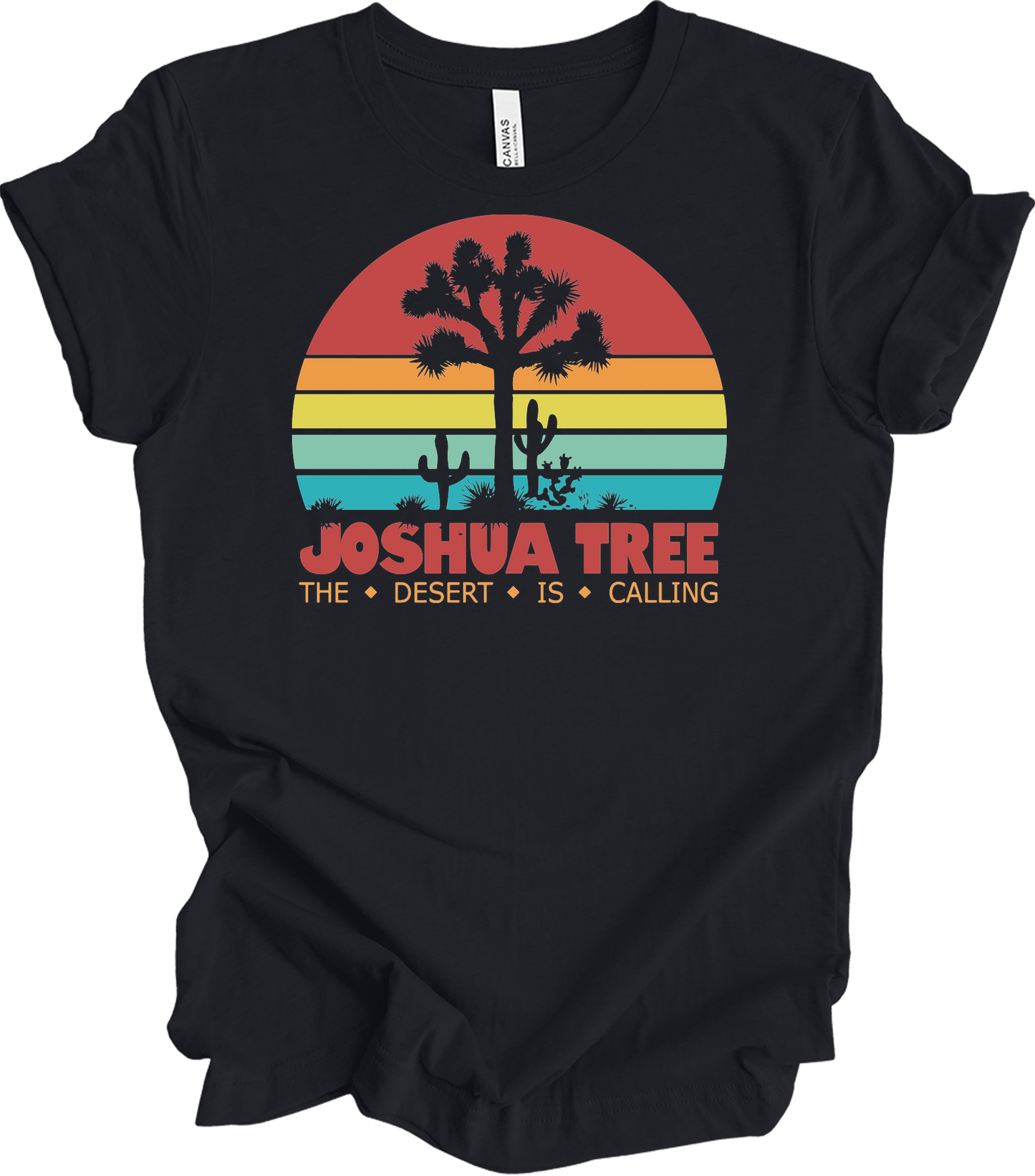 Joshua Tree Vintage T-Shirt in Vintage Black