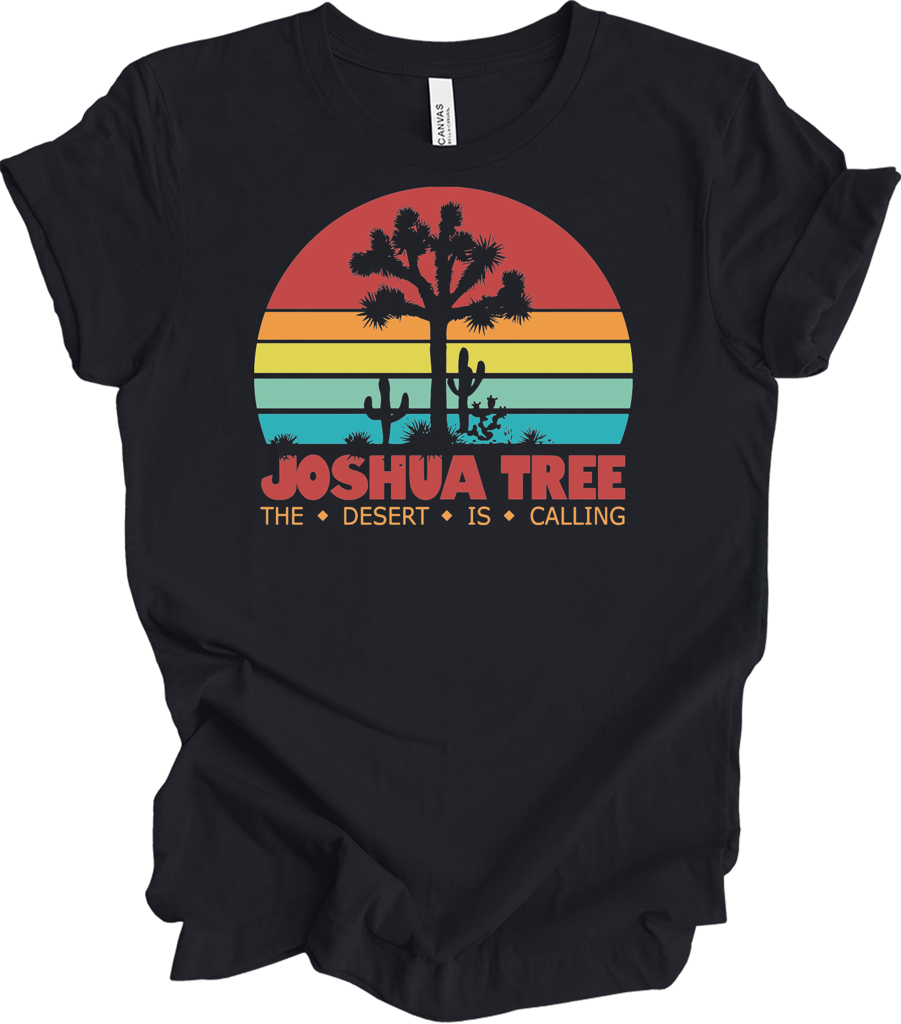 Joshua Tree Vintage T-Shirt in Vintage Black