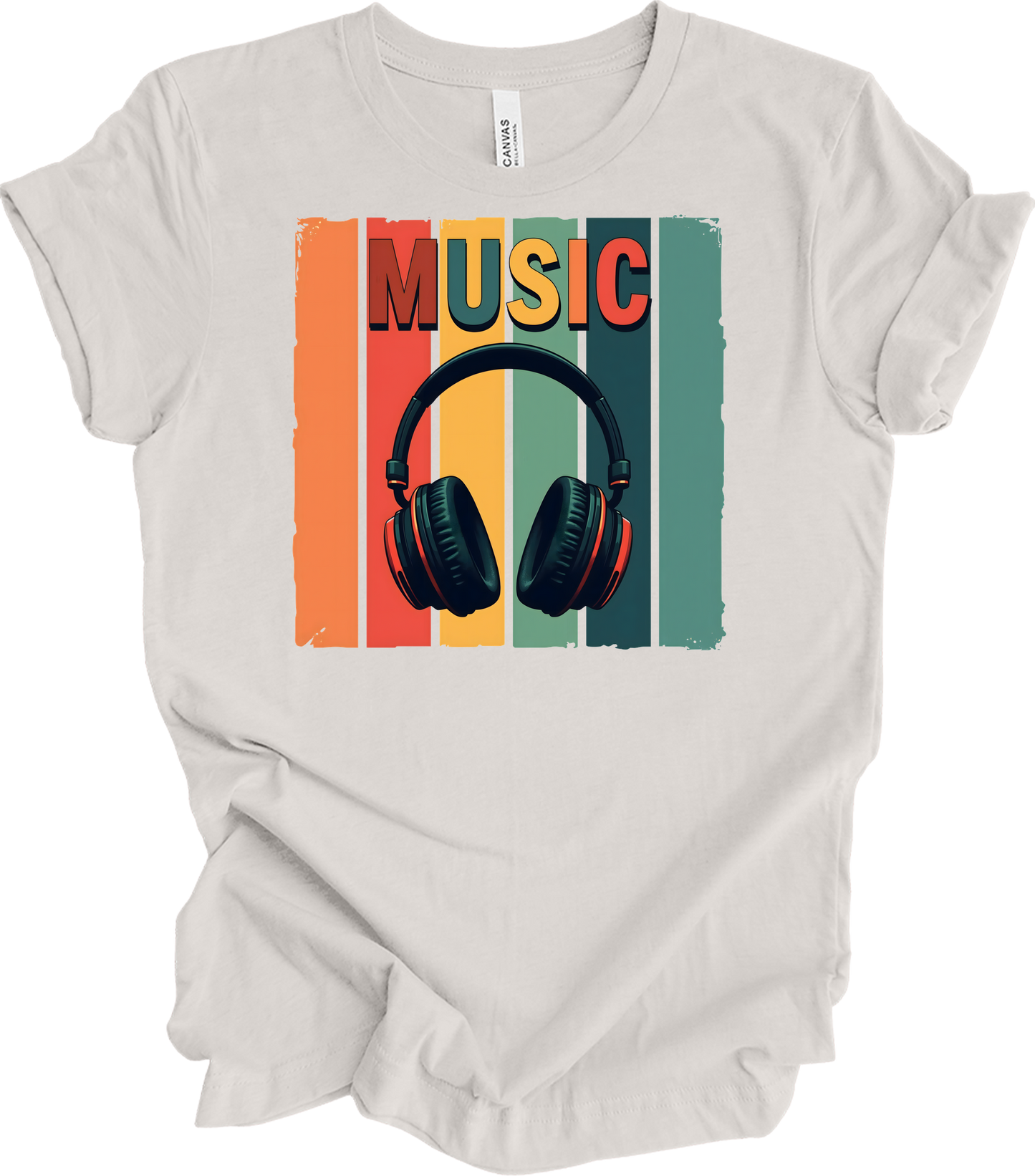 Electronic Music Lover T-Shirt in Vintage White
