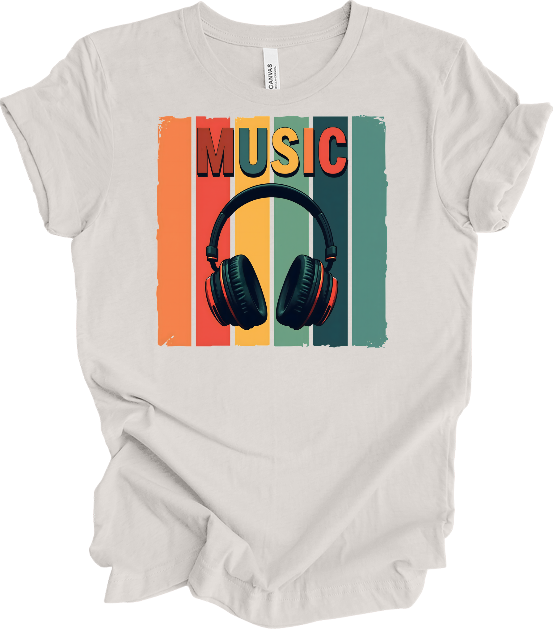Electronic Music Lover T-Shirt in Vintage White