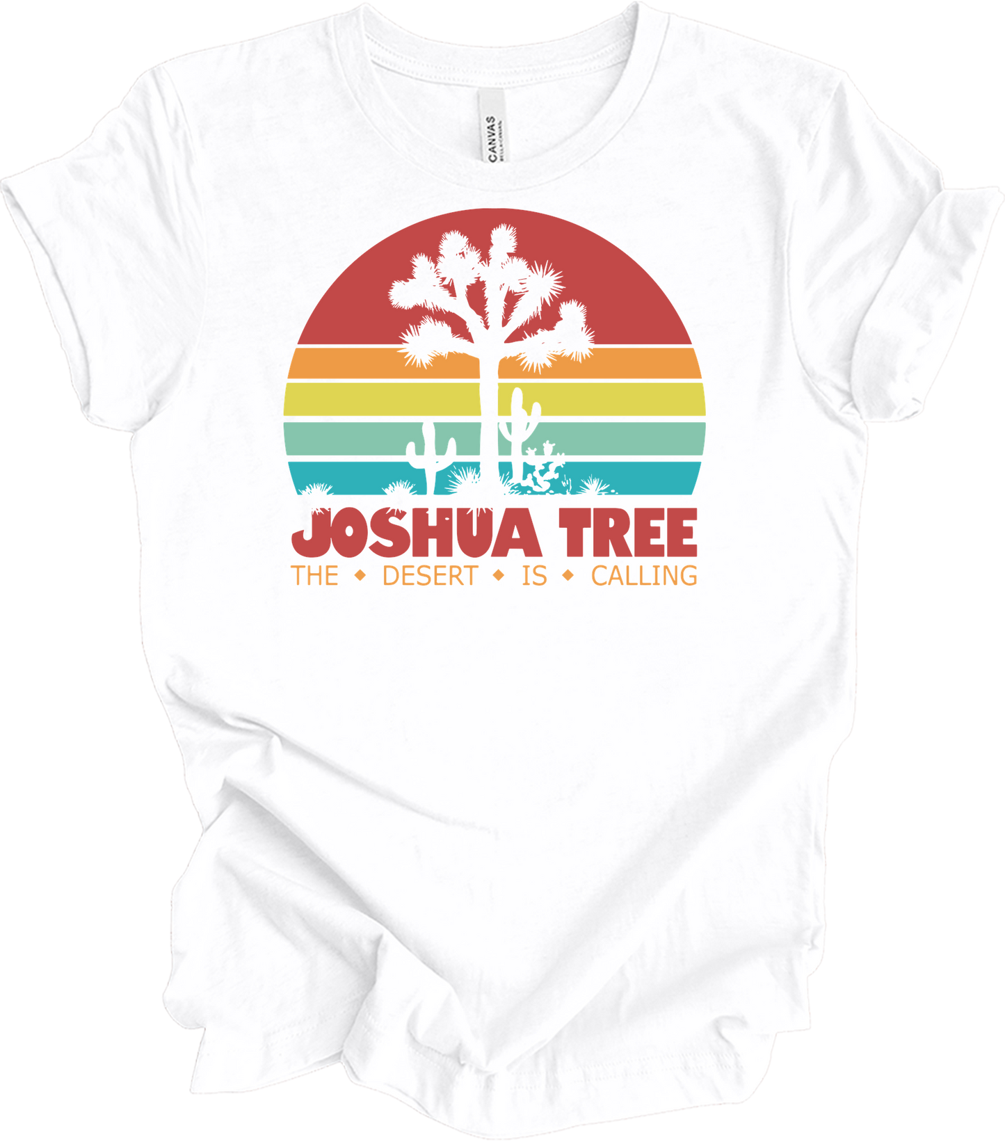 Joshua Tree Vintage T-Shirt in White