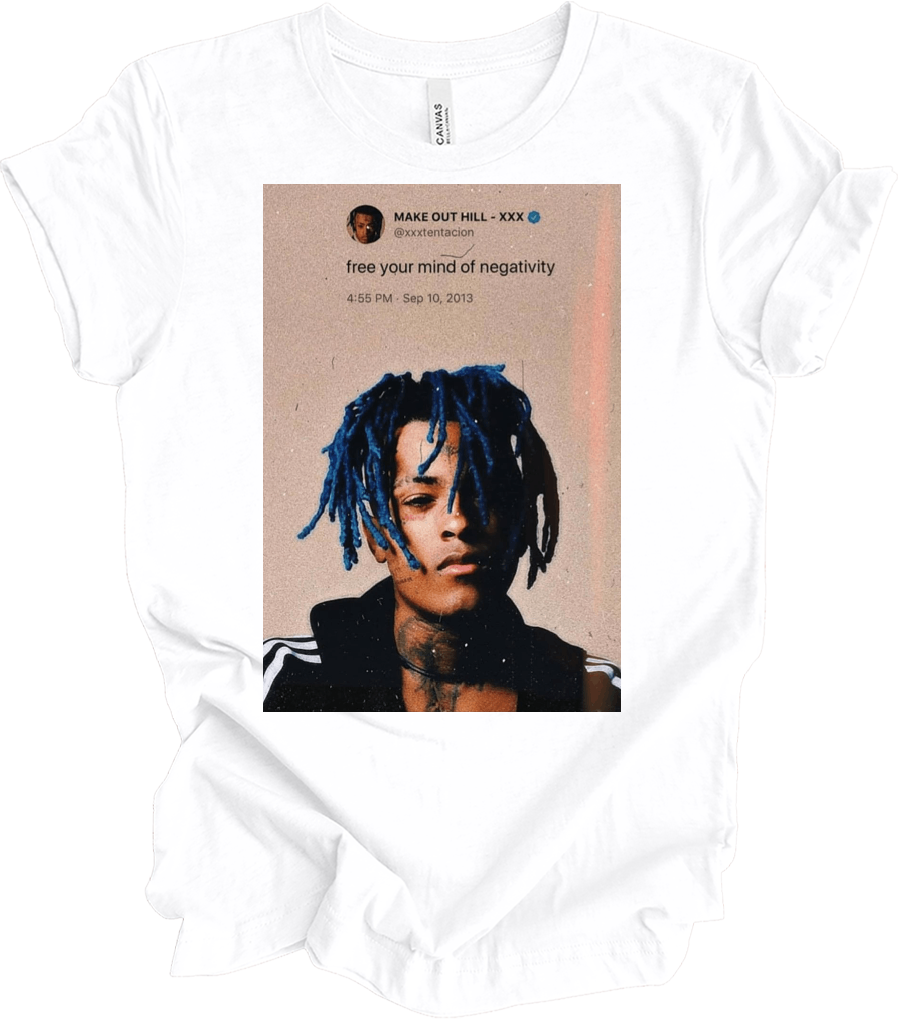 XXXTentacion Quote T-Shirt in White