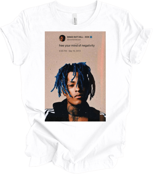 XXXTentacion Quote T-Shirt in White