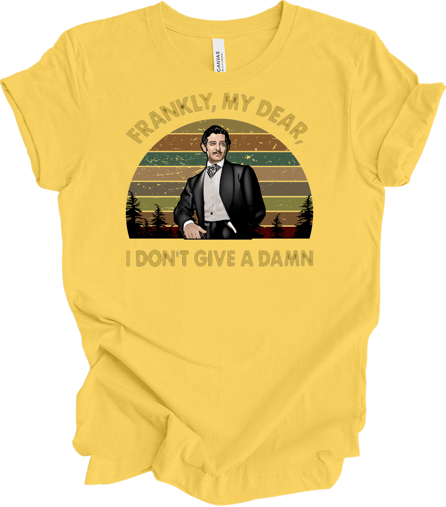 Classic Movie Quote T-Shirt in Yellow