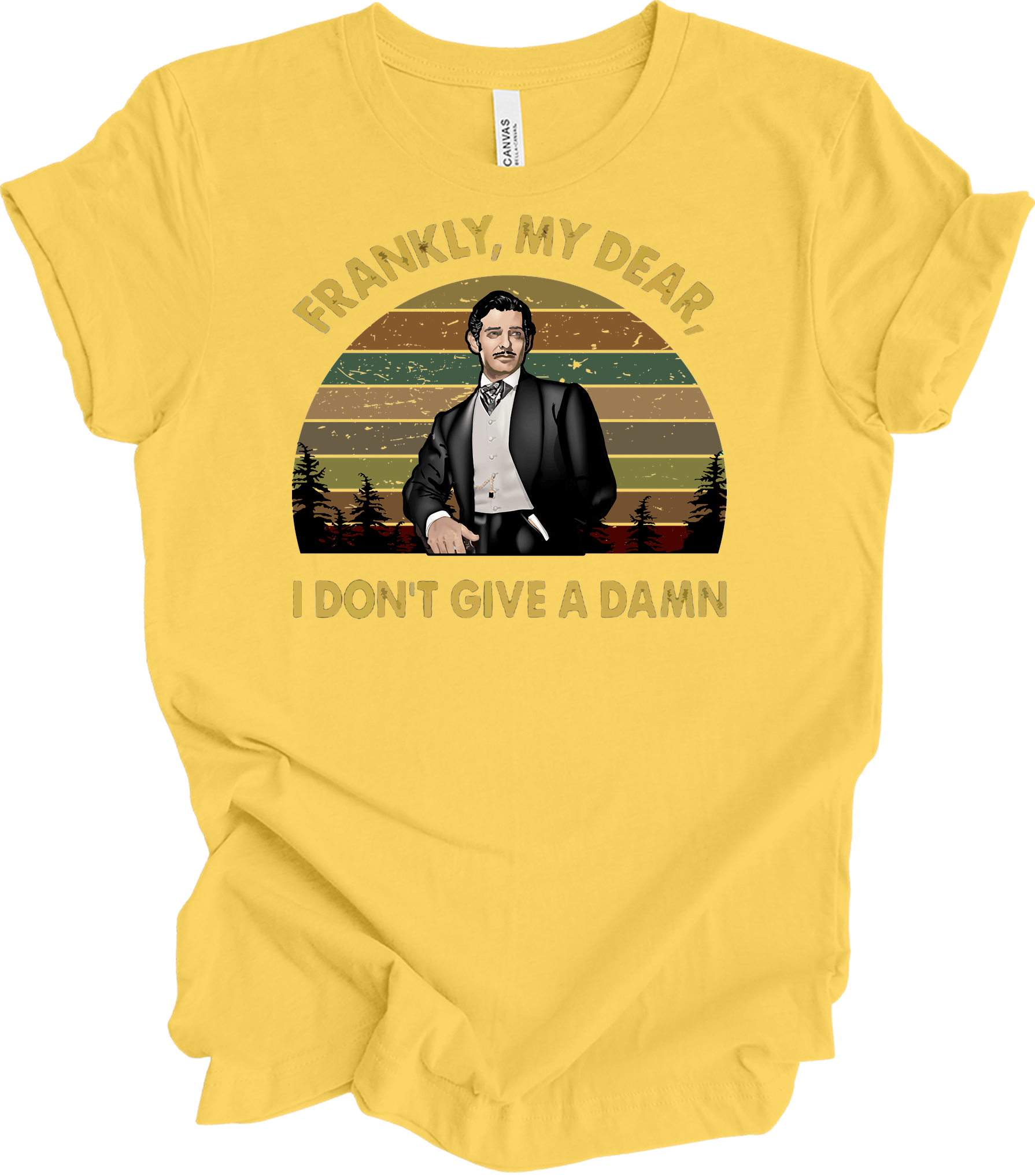 Classic Movie Quote T-Shirt in Yellow